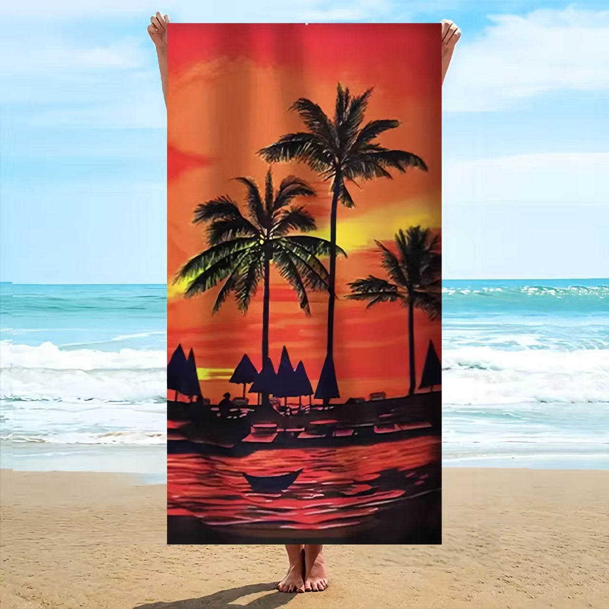 Lightweight Quick-Dry Microfiber Beach Wrap Towel Absorbent Shawl for Pool Beach Travel Essentials