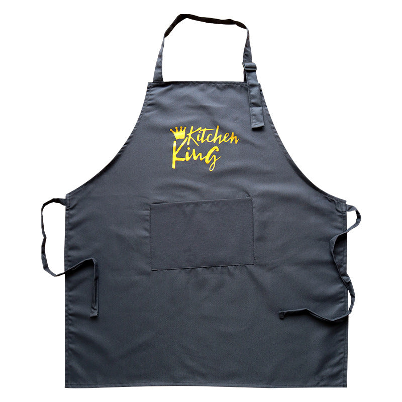 Heavy-Duty Kitchen Apron, Eco-Friendly Heat-Resistant Cooking Apron