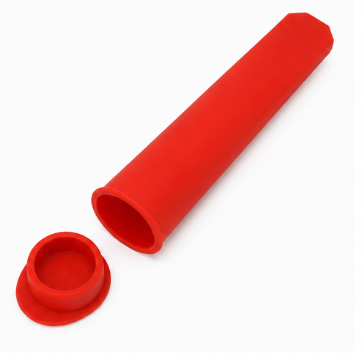 10 Colors Silicone Popsicle Molds with Lids Handheld DIY Ice Pop Maker for Freezer