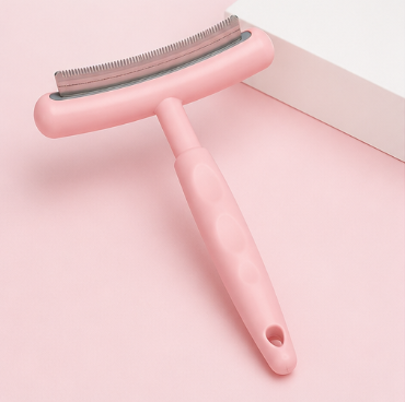 Pet Comb Deshedding Tool – Curved Dog Brush Cat Grooming Undercoat Rake Remover